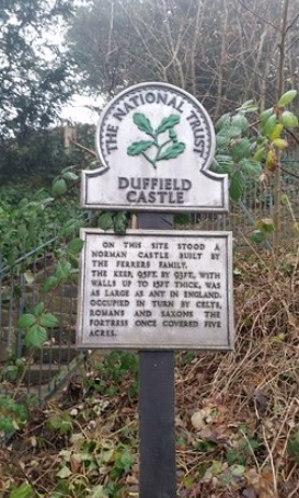 Castle info sign